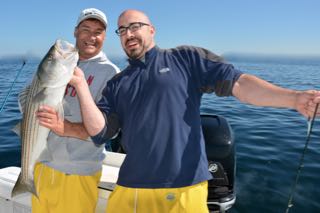 Awesome Cape Cod Bass Fishing - May 29, 2015